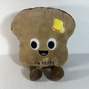 I'm Toast Foodie Plush 12 Inch Humorous Stuffed Toy